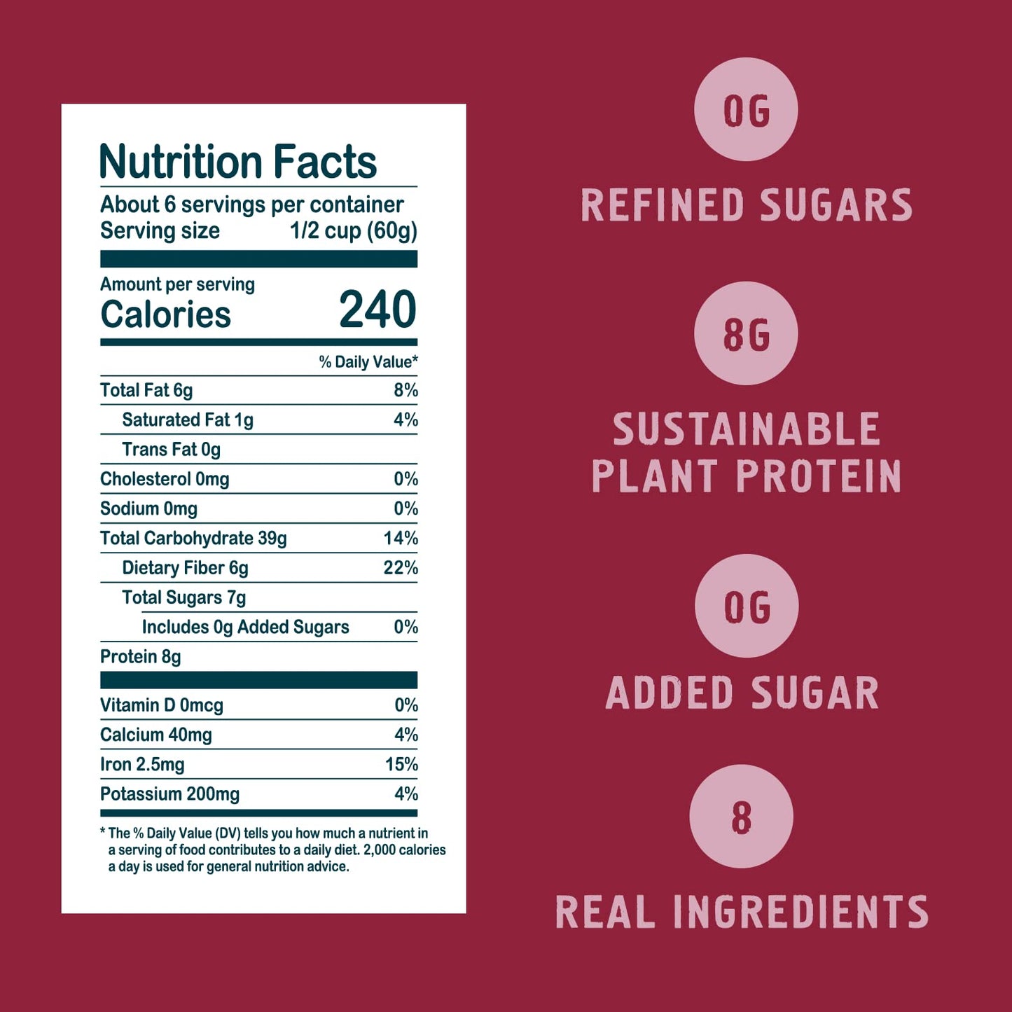 Farmers Market Organic Almond Date Currant Muesli Cereal - 4 Count, 12 Oz Pouch - Certified Gluten Free Muesli - Non GMO, No Refined Sugar and Kosher
