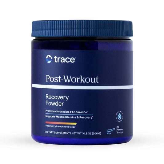 Minerals Post-Workout - Post-Training Supplement for Muscle Recovery Support - Stamina, Strength & Hydration Aid - Sugar-Free, Gluten-Free & Vegan - Strawberry Lemonade - 20 Servings
