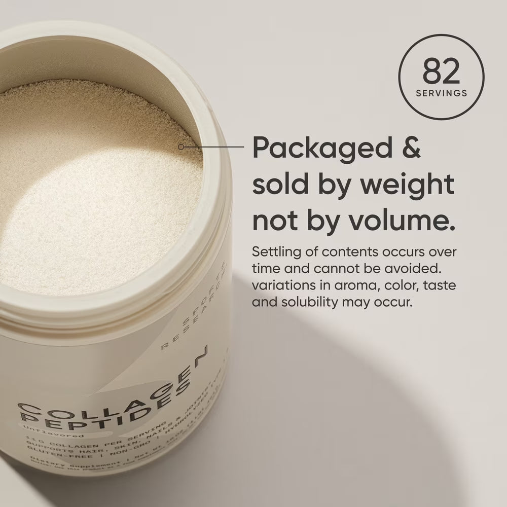 ® Collagen Peptides - Hydrolyzed Type 1 & 3 Collagen Powder Protein Supplement (82 Servings)