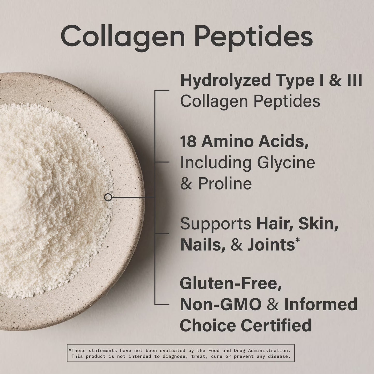 ® Collagen Peptides - Hydrolyzed Type 1 & 3 Collagen Powder Protein Supplement (82 Servings)